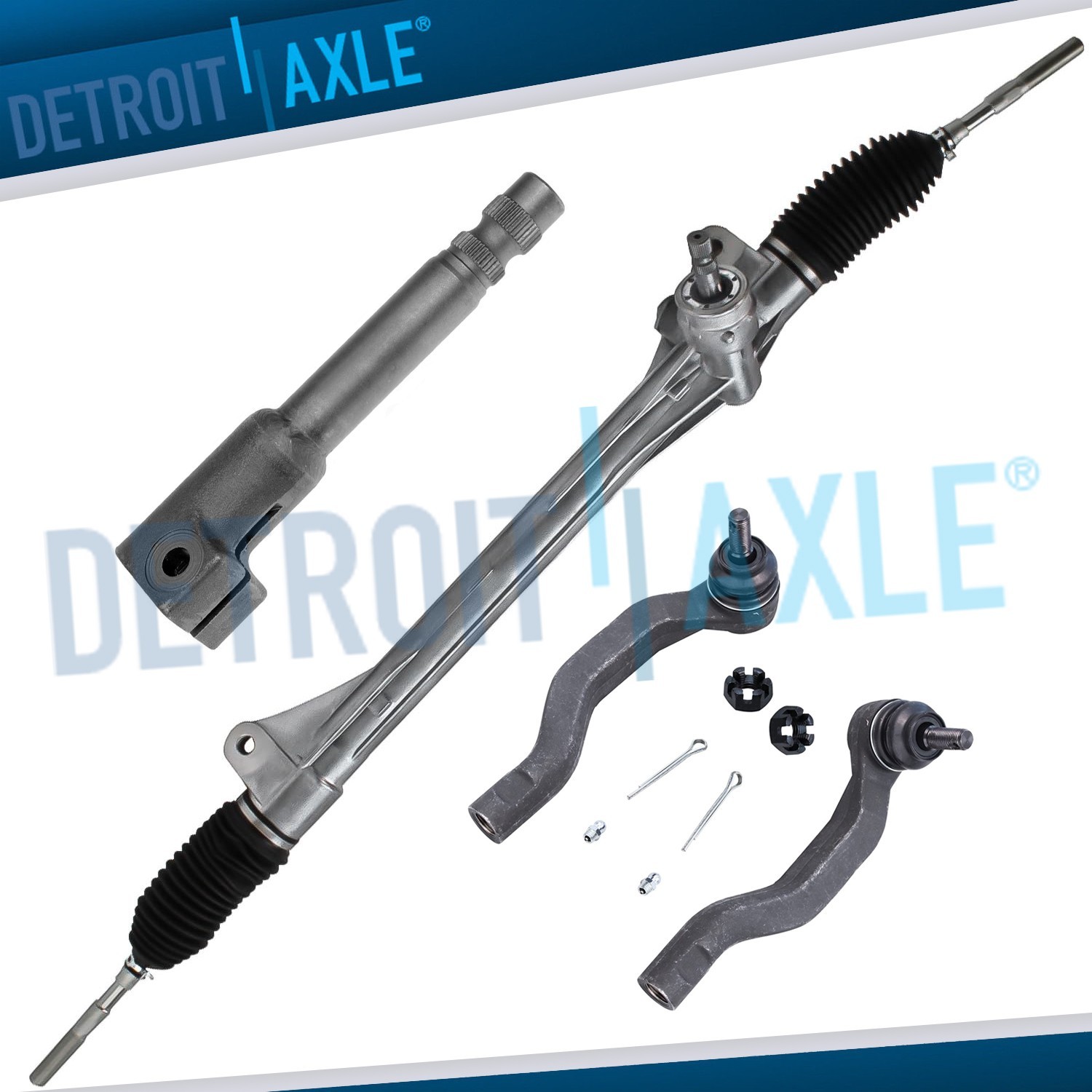 Steering Rack and Pinion Steering Shaft Outer Tie Rods for 2006-2014 Toyota RAV4