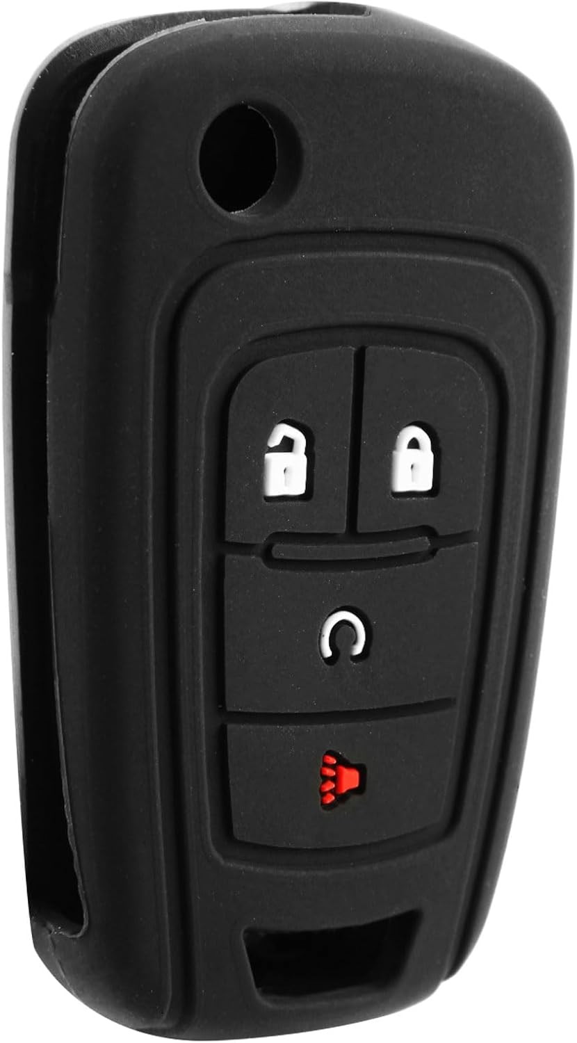 Keyless Entry Remote Key Fob Cover Silicone Rubber Skin Remote Star Color: One