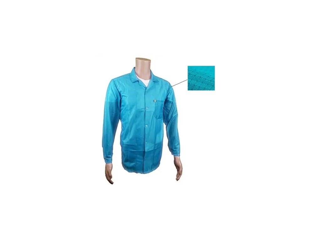 Transforming Technologies JKC9023SPTL - ESD Jacket, 3/4ths Length, Lapel Collar,