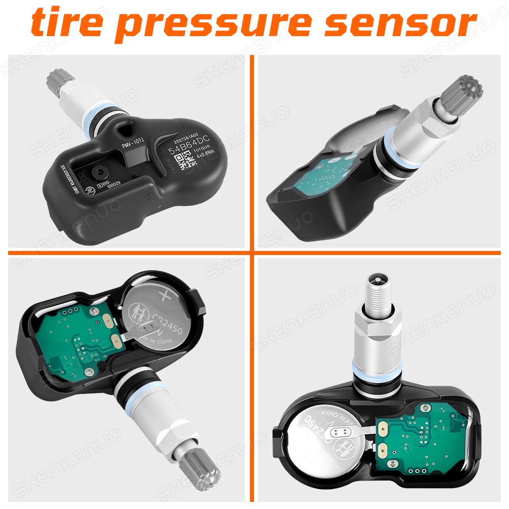 4x Genuine TPMS 42607-33021 Tire Pressure Sensor PMV-107J for Toyota RAV4