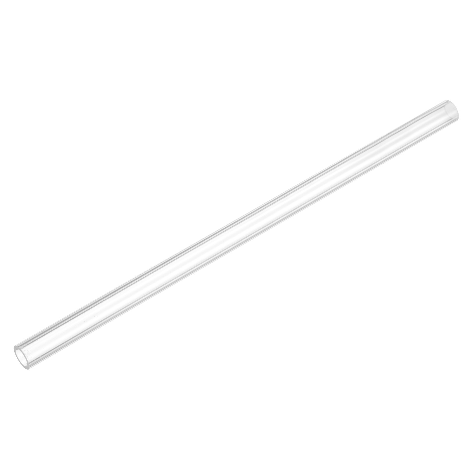 Rigid Round Clear Tubing 5mm ID x 7mm OD x 150mm Length Plastic Tube