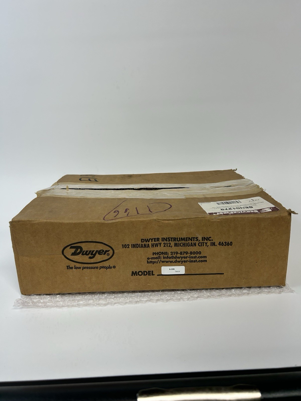 OEM Trane SEN01279 Outdoor Static Pressure Sensor Kit-Model A-306