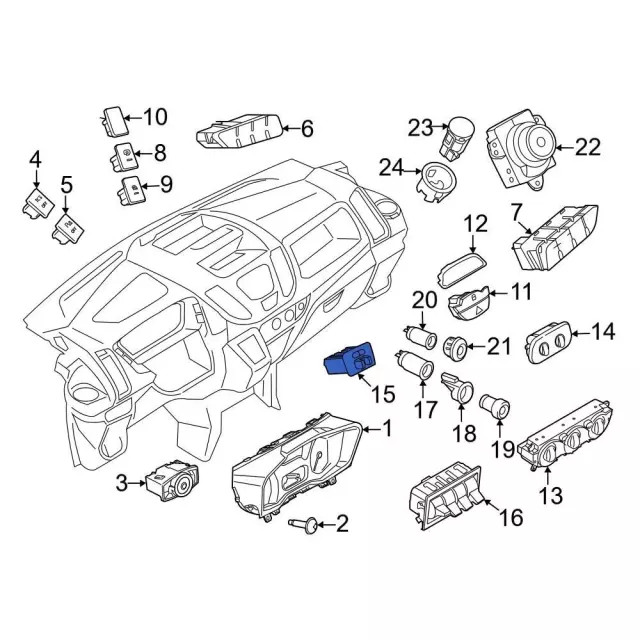 Genuine Ford Trailer Brake Control Module CK4Z19H332B
