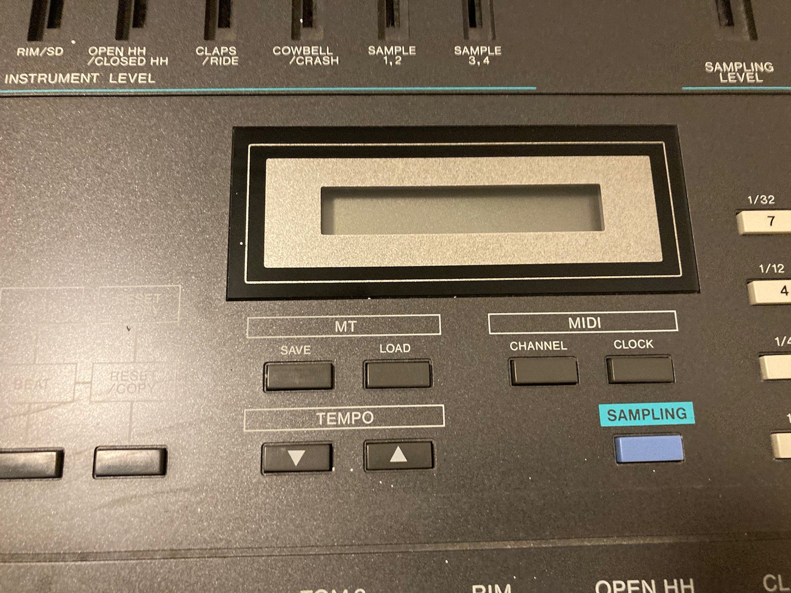 Casio RZ-1 Drum Machine Digital Sampling Rhythm Composer