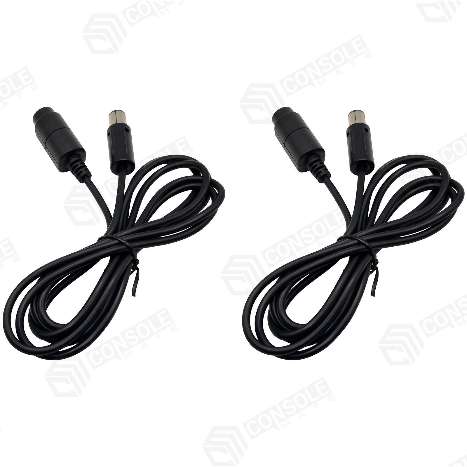 Two GameCube Controller Extension Leads 1.8m for Nintendo | 2-Pack Brand New