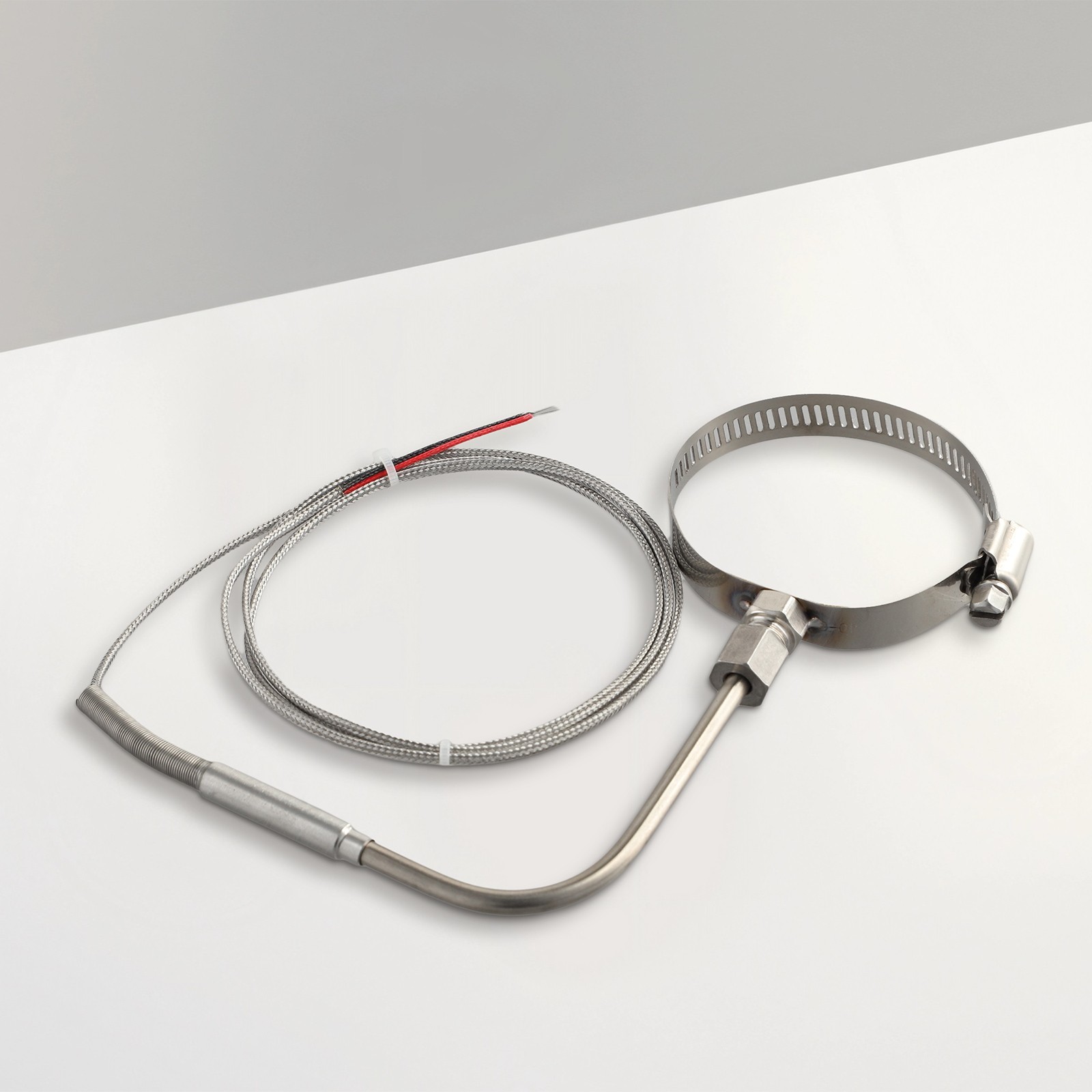 Exposed Type K-type Temperature Sensor Probe Stainless Steel With 3.3Ft 1M