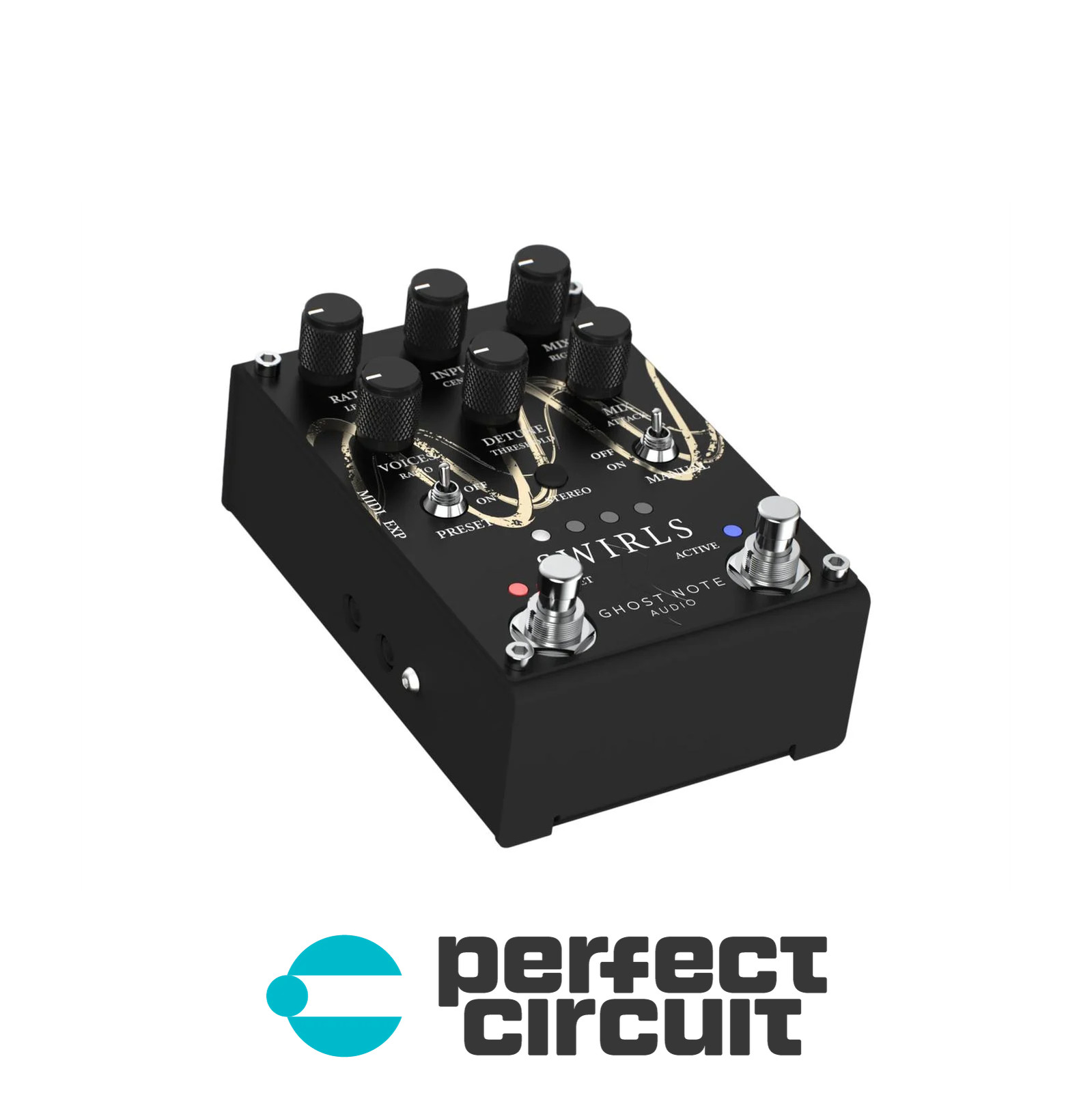 Ghost Note Audio Swirls 80s Effect Chain Pedal EFFECTS - NEW - PERFECT CIRCUIT