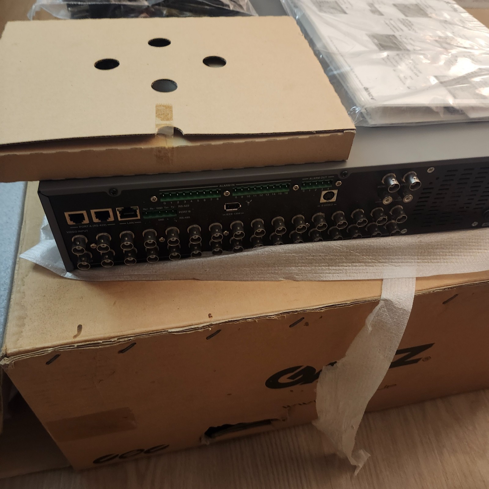 Ganz ZR-DH1621NP DVR HDD/NETWORK/TELEMETRIC CONTROL NEW OPEN BOX