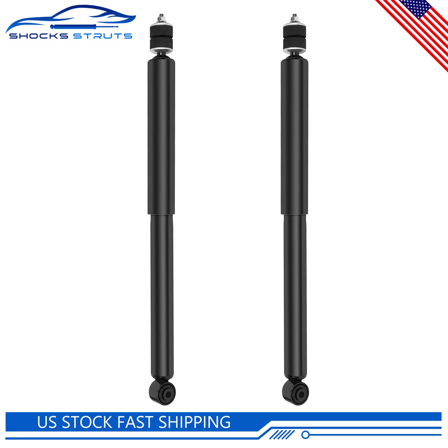Rear Pair Shocks Struts For 2012 - 2015 Toyota Prius C 2006 - 2015 Toyota Yaris