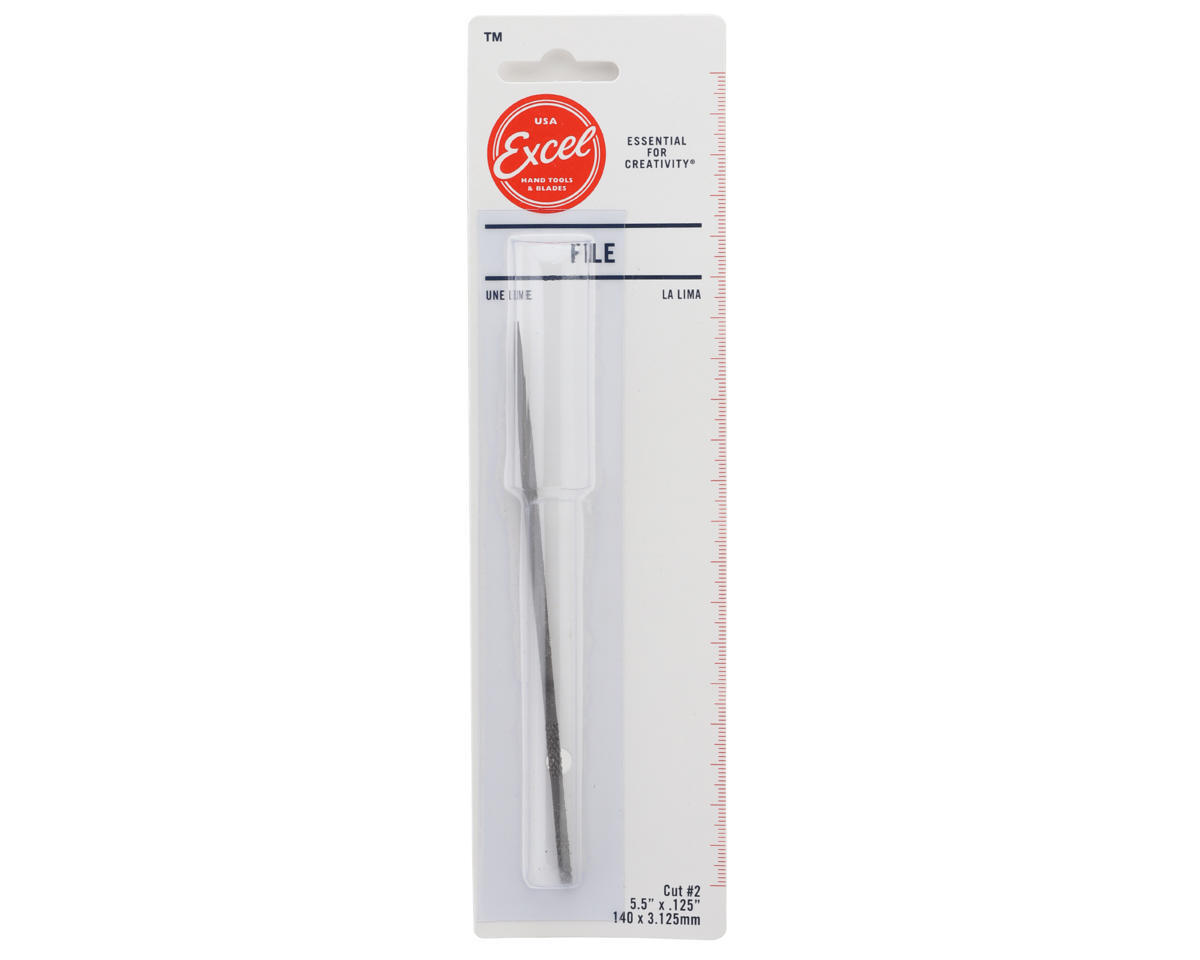 Excel Steel Square Needle File (5.5") (Cut #2) [EXL55600]