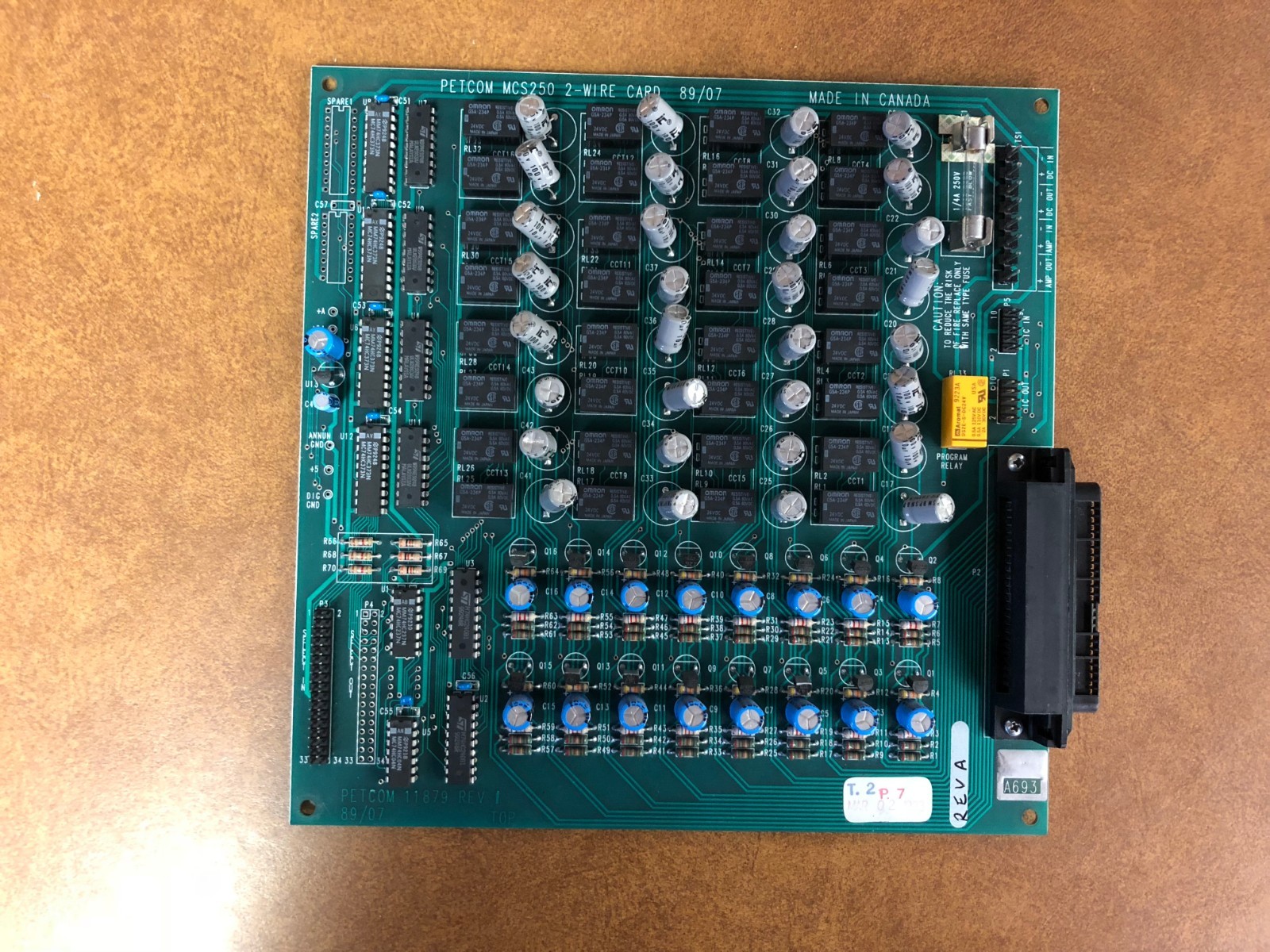 Dukane A693 2 Wire Card for MCS250 Intercom System