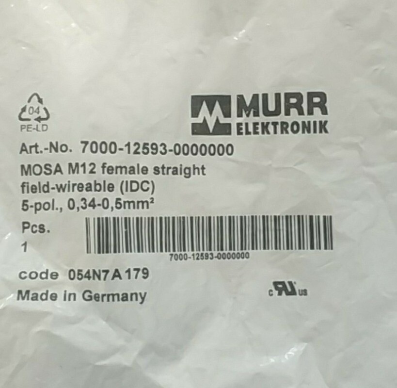 1pc New MURR 7000-12593-0000000 Fast