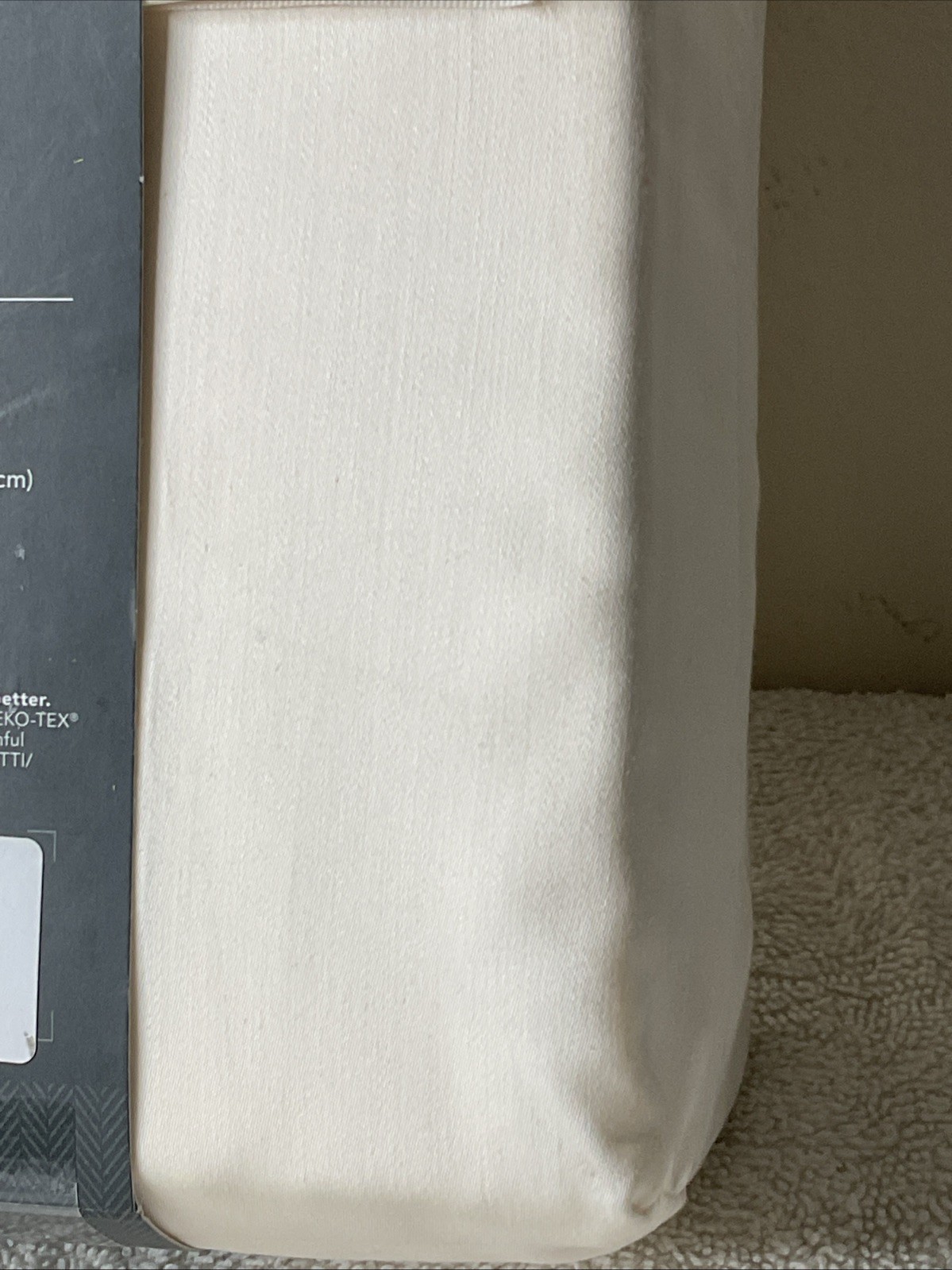 Threshold Twin XL Tri-Ease Sheet Ivory 3pc