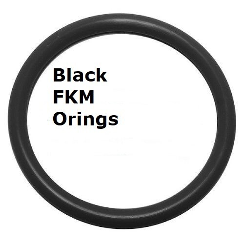 FKM/Viton 75 Black O-rings  Size 238         Price for 1 pc