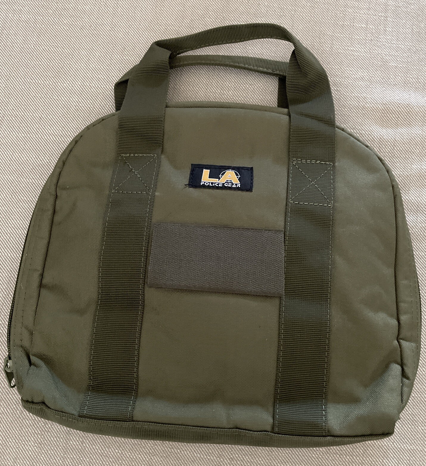 Tactical Pistol Case Padded 2 zipper, 5 Magazine Holder  LA Police Gear