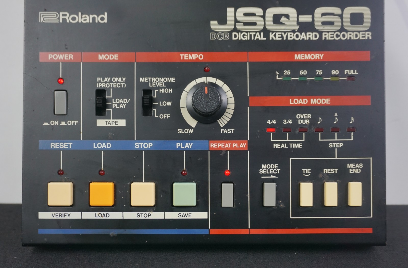 Roland JSQ-60 DCB Digital Keyboard Recorder 2000 Step Sequencer For Juno-60