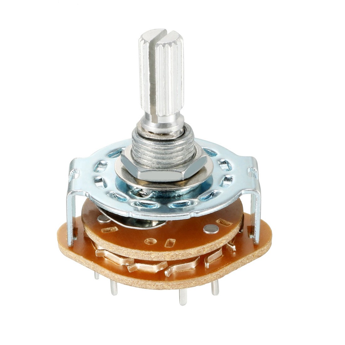 1 Pole 11 Position Selectable Single Deck Band Channel Rotary Switch Selector