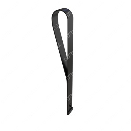 18-36097-000 Radiator Grille Latch Nylon/Polyester, Black for Freightliner