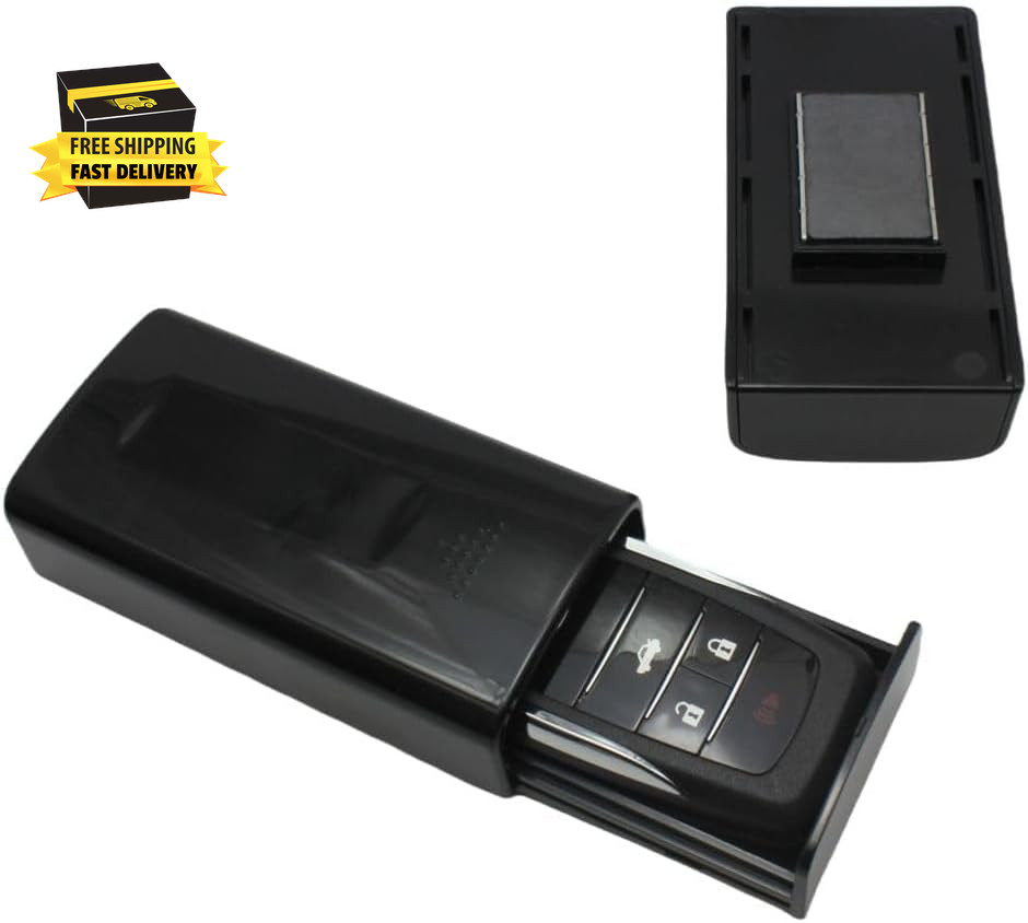 Hide a Key outside Magnetic Key Box - Emergency Key Safe, Car & Home Use, Hide a