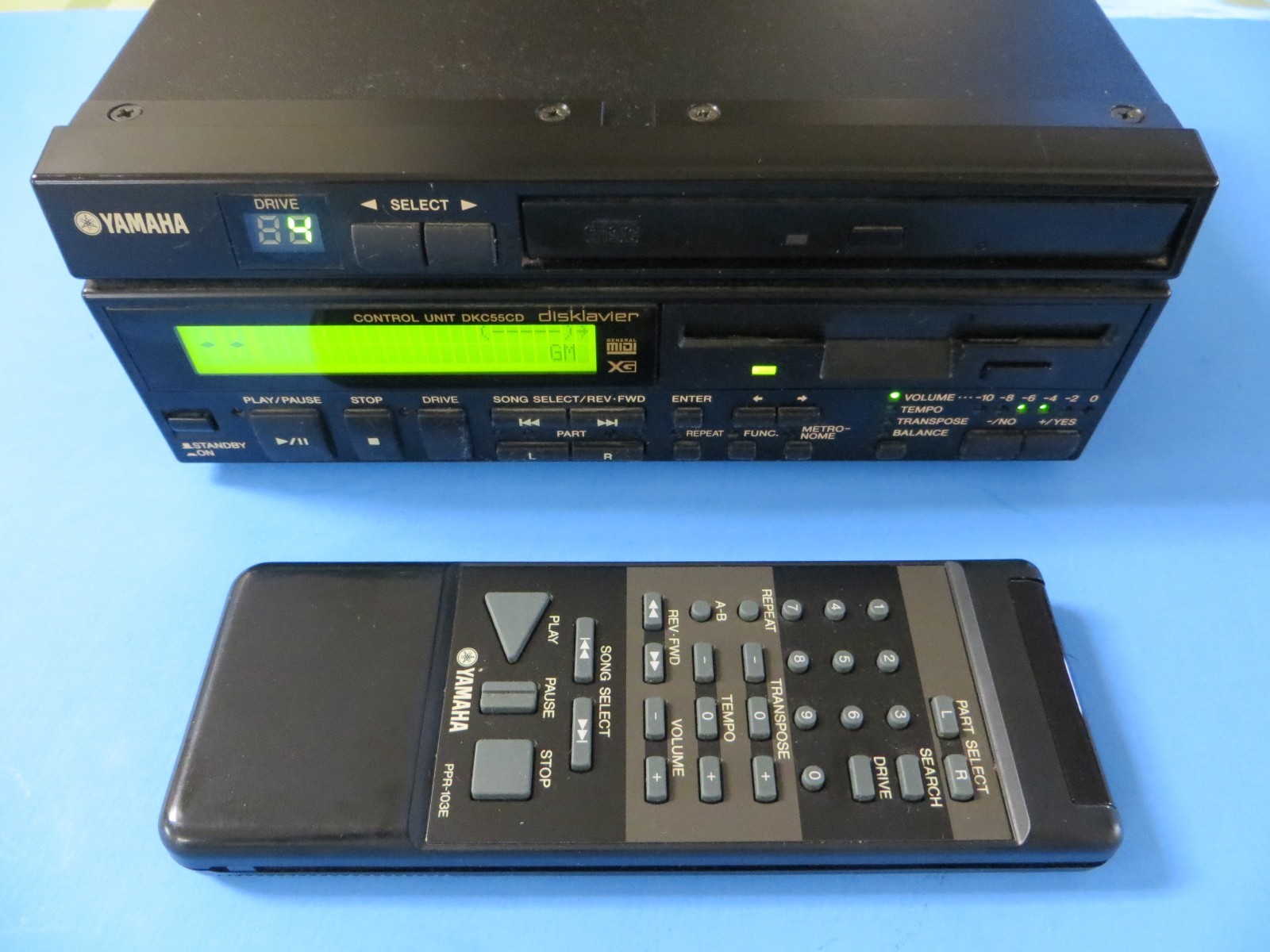 Yamaha Disklavier DKC55CD Control Module With Remote & Mounting Bracket Mark III
