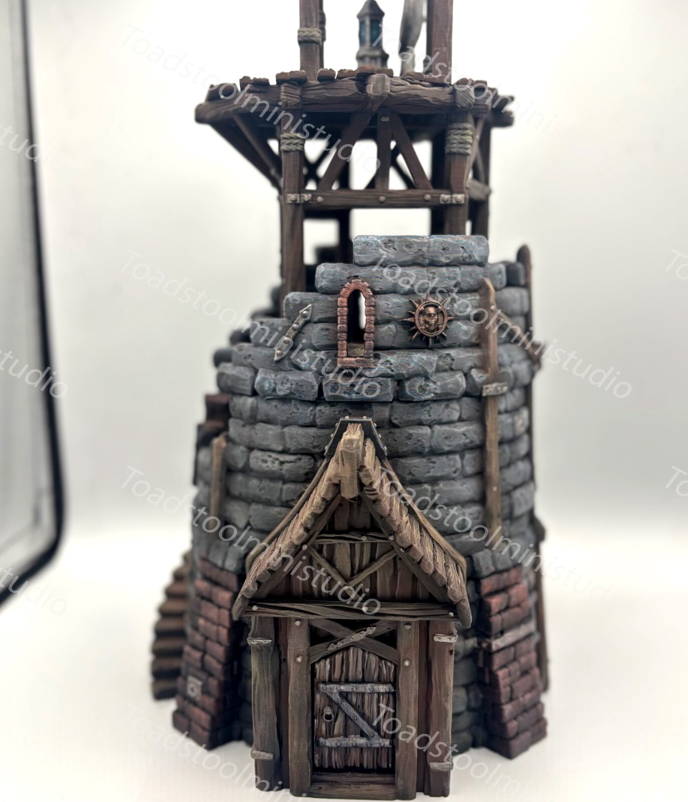 PAINTED Old Lighthouse Hexengarde 2 - Warhammer Mordheim D&D Old World Terrain