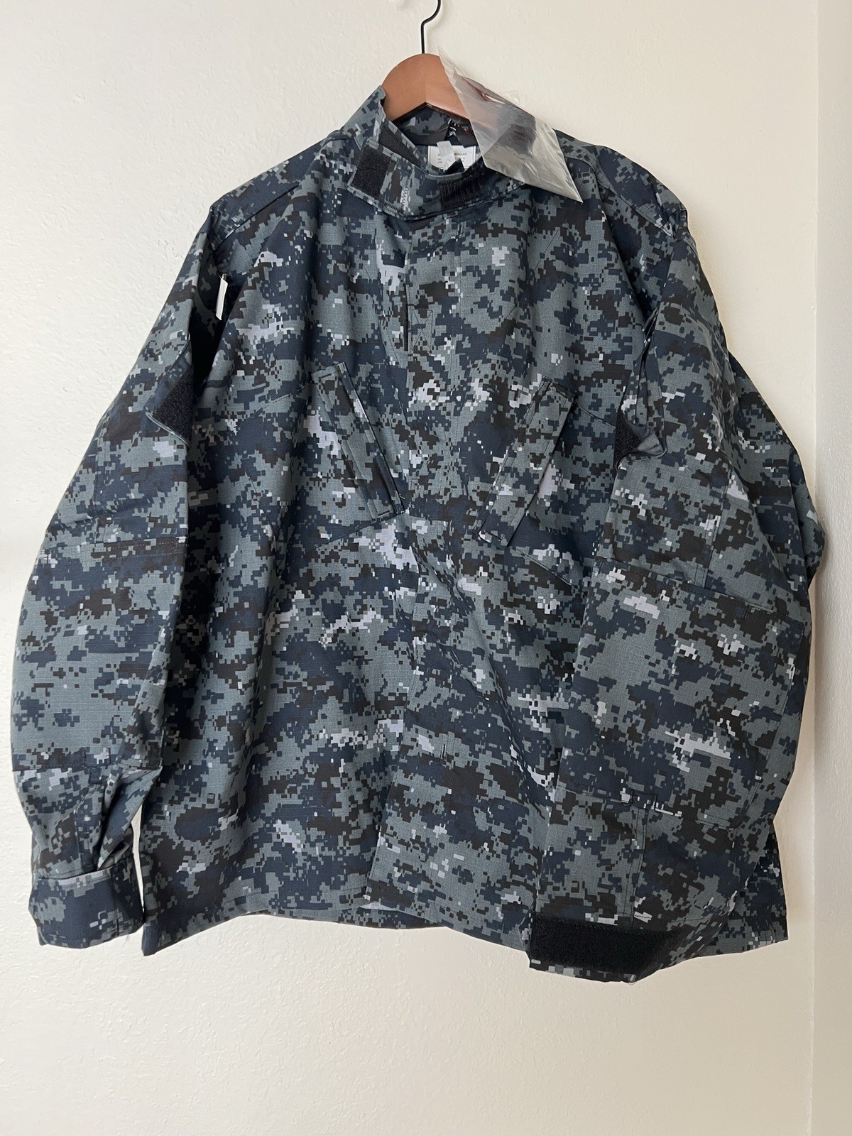 NEW Tru Spec Men 2XL Regular Tactical Response Zip Jacket Midnight Digital Camo
