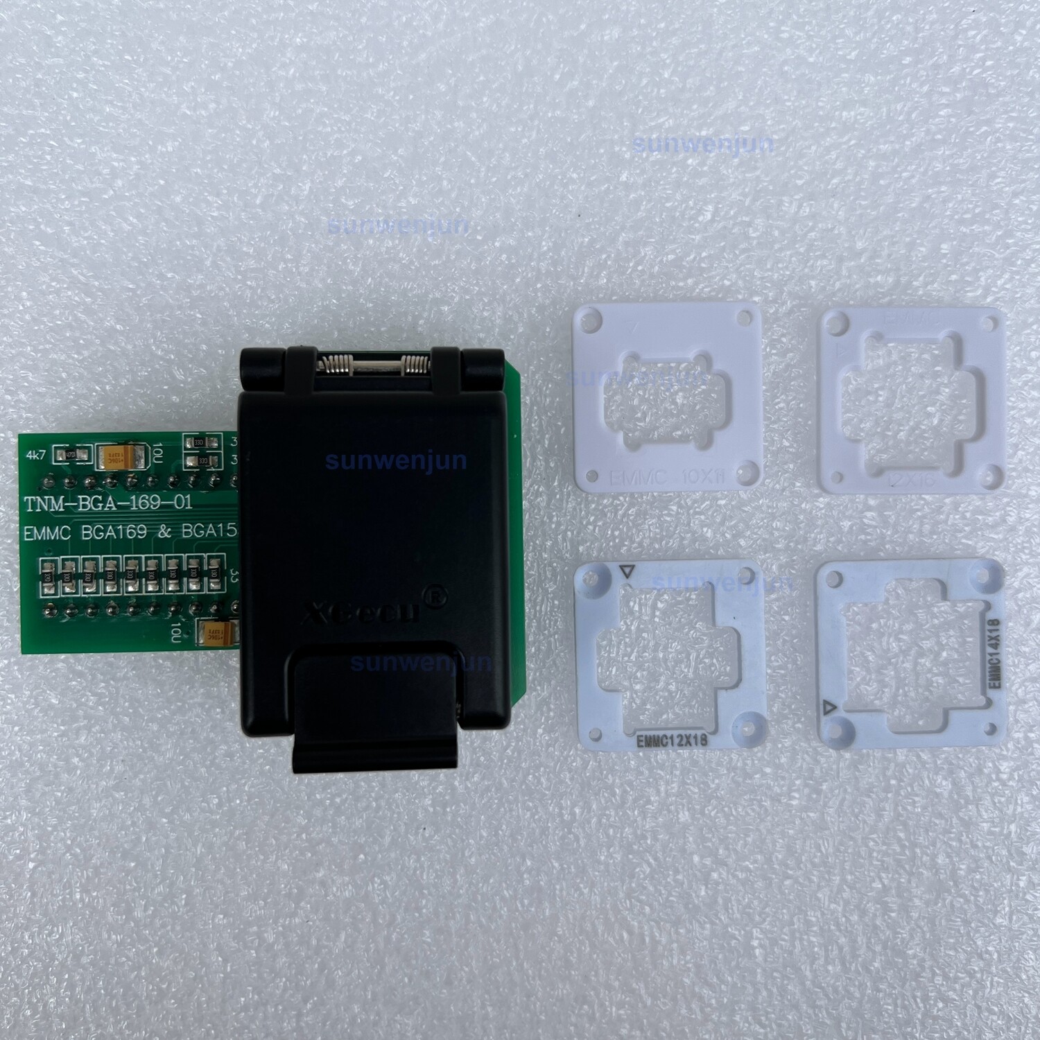 TNM-BGA-169-01,emmc nand flash BGA169 BGA153 adapter only for TNM5000 /TNM7000