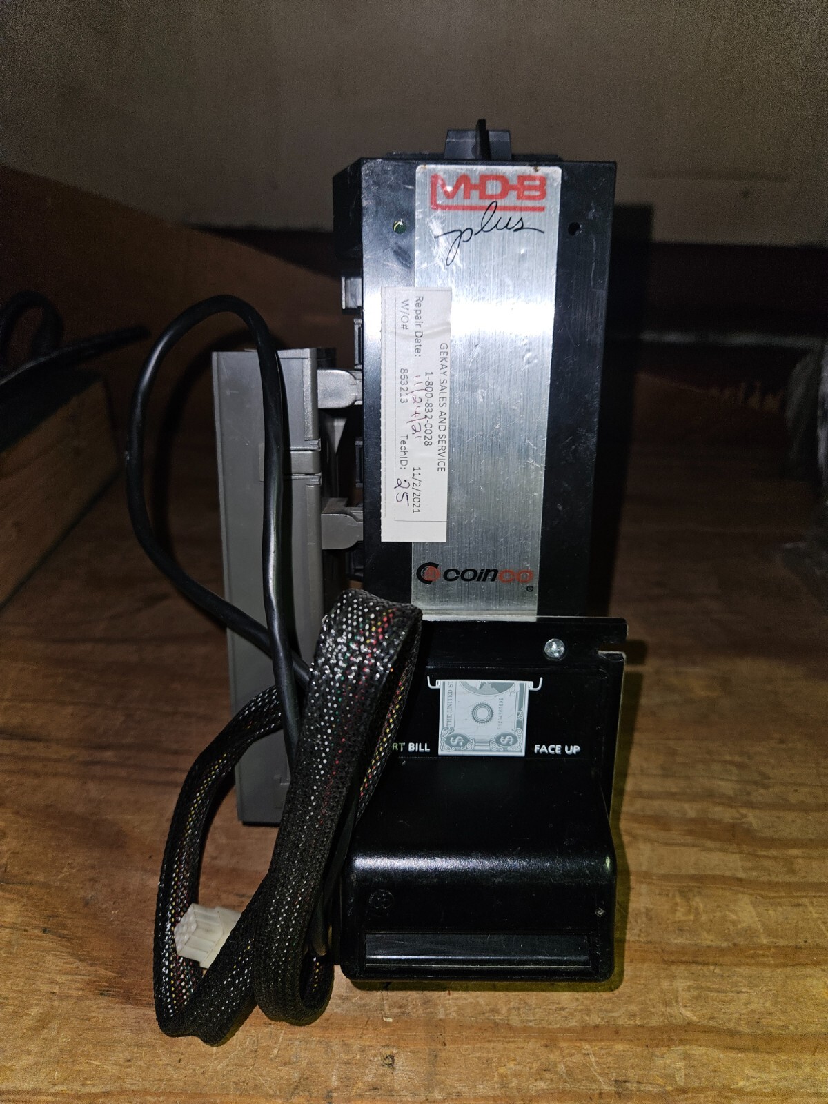 FULLY WORKING! Coinco BA32SA Bottler Bill Acceptor Validator Vending Arcade 24 v