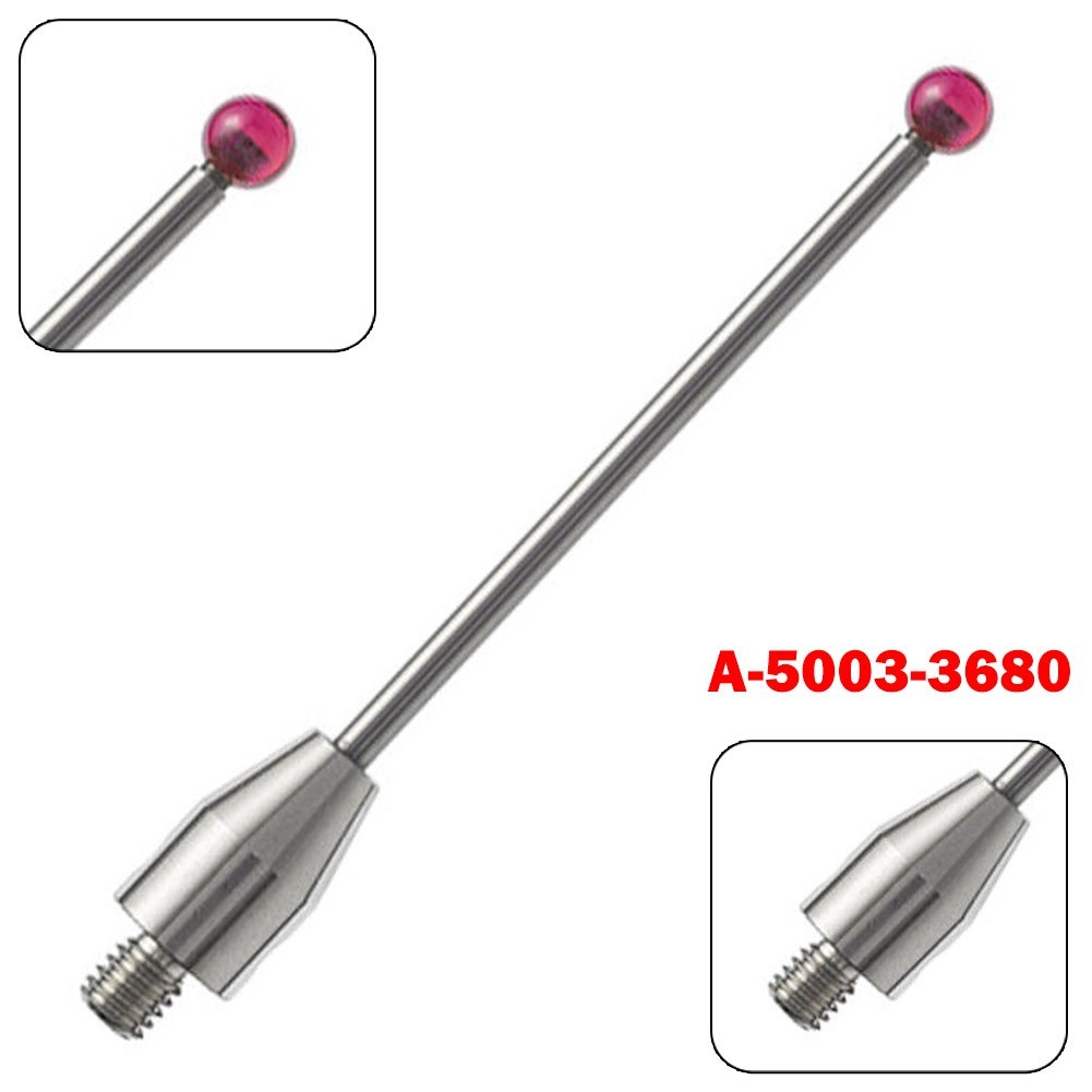 Cmm Touch Probe Stylus Ceramic Stem Thread 3mm Tip 50mm Long A-5003-3680