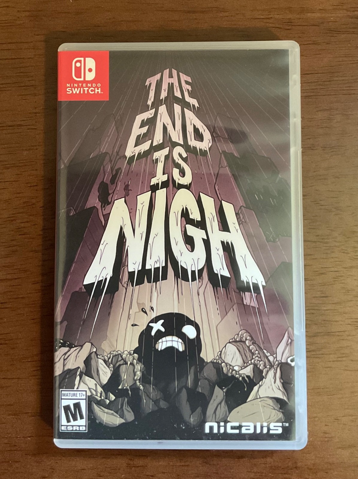 Nintendo Switch The End Is Nigh game case only