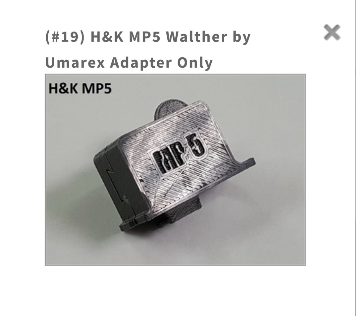McFadden Machine Lightnin Grip Loader-(#19) H&K MP Walther by Umarex Adapter
