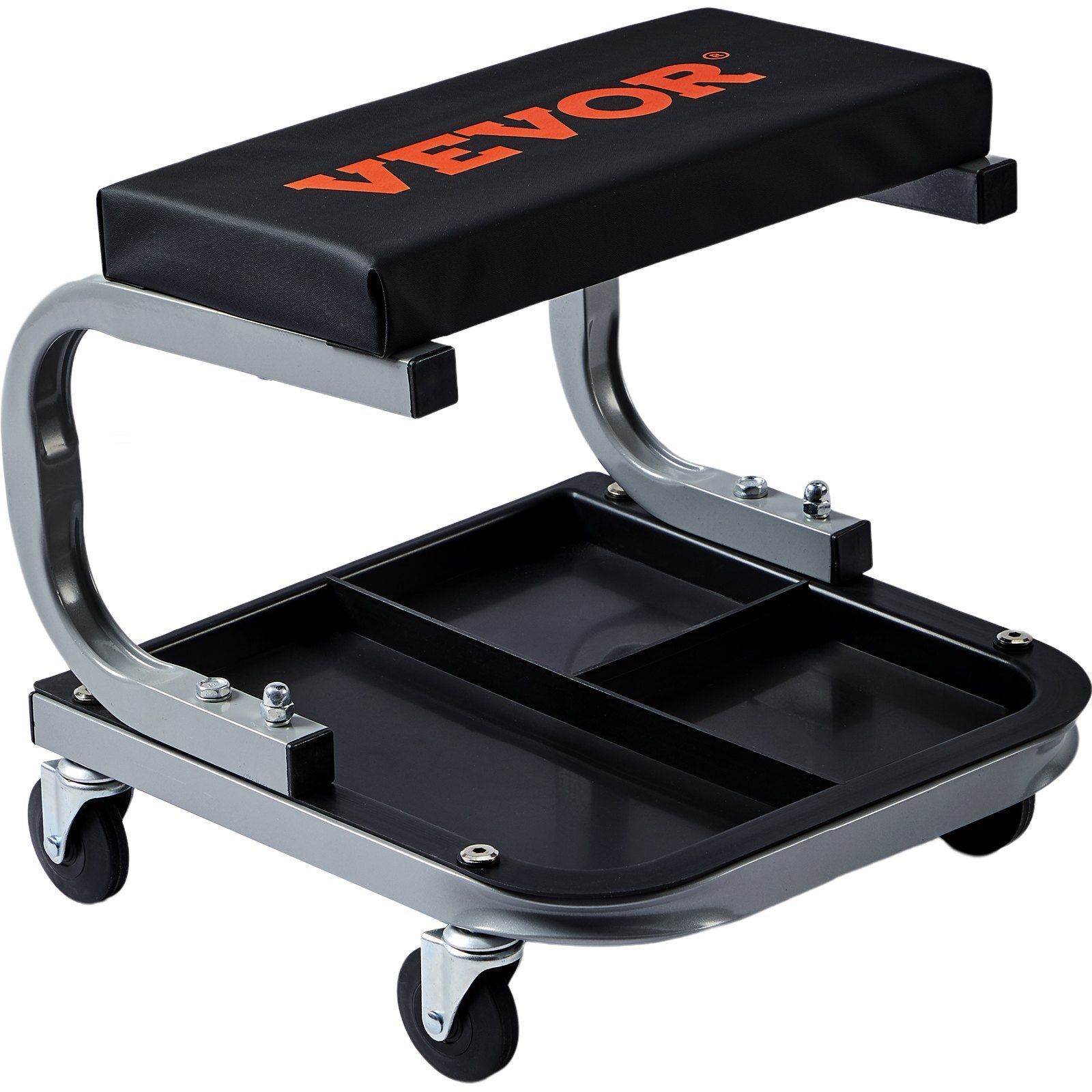 Mechanics Garage Stool 250LB Loading Creeper Seat Under Car Tool Tray for Garage