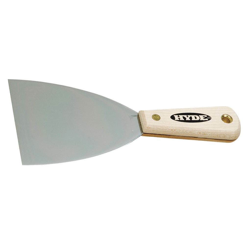 HYDE 07745 Joint Knife,Straight,Carbon Steel,4"W 38HR99