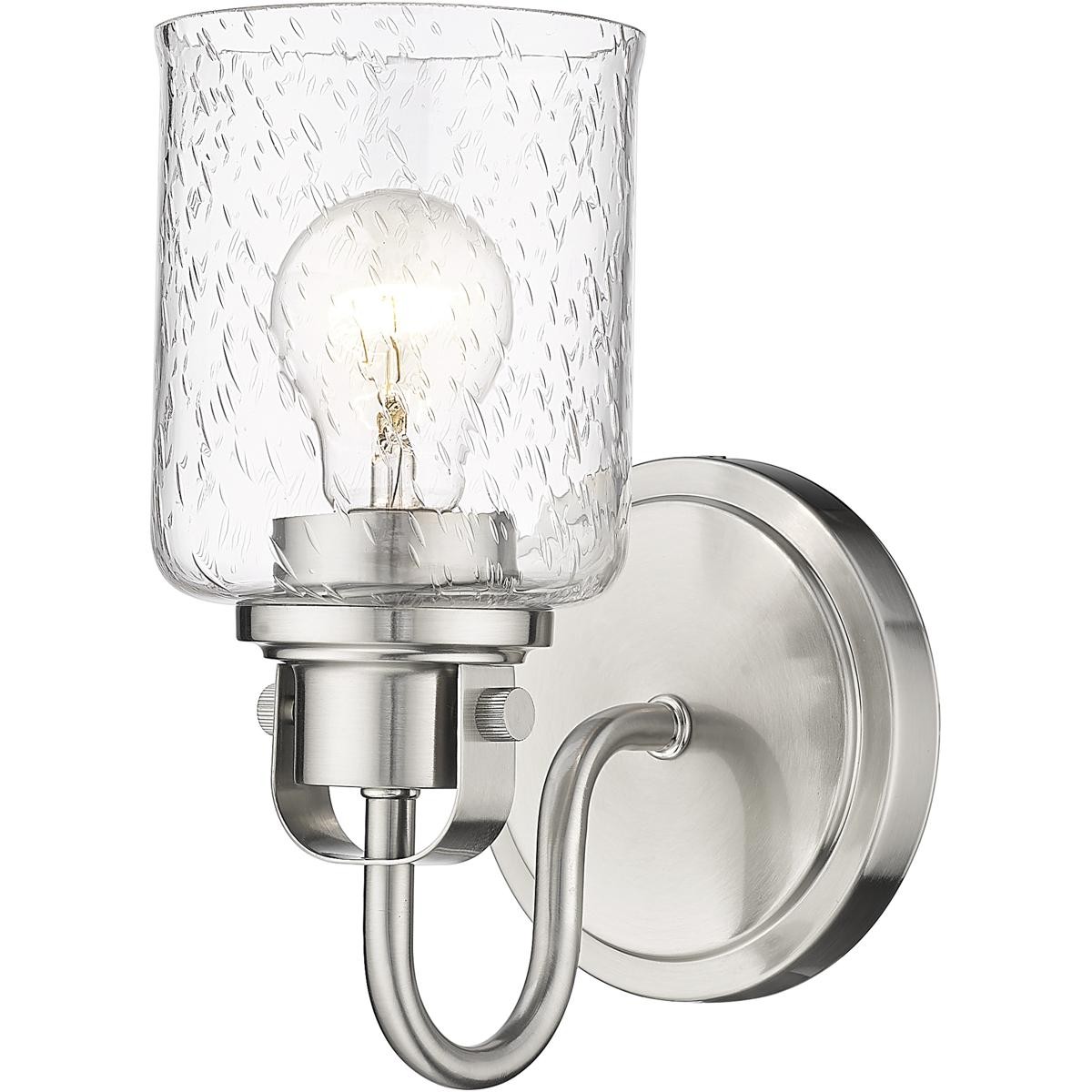 Z-Lite 340-1S-BN Kinsley 1 Light 5.25 inch Brushed Nickel Wall Sconce Wall Light