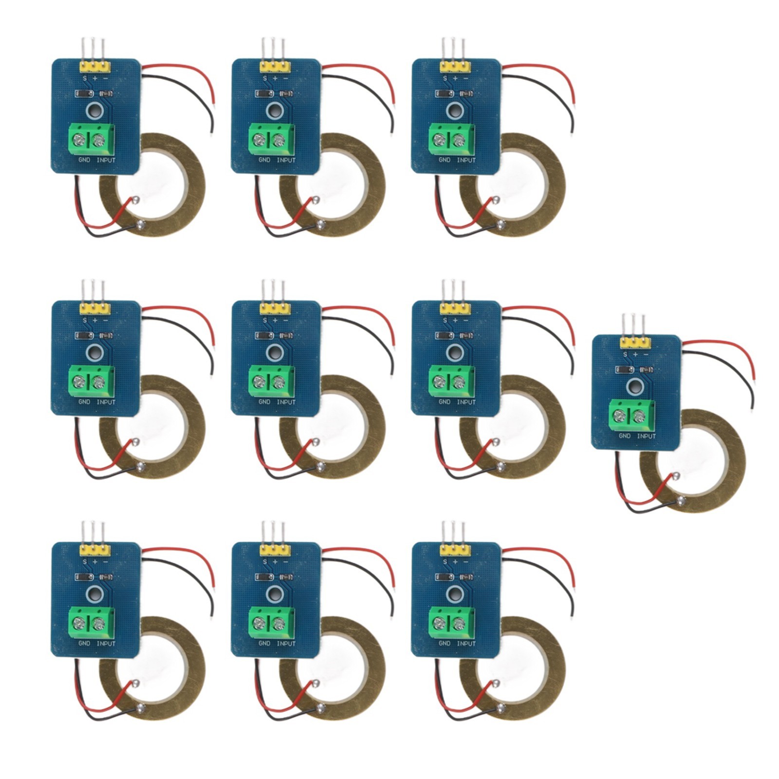 10Pack Analog Piezoelectric Vibration Sensor for Arduino DIY Electronics