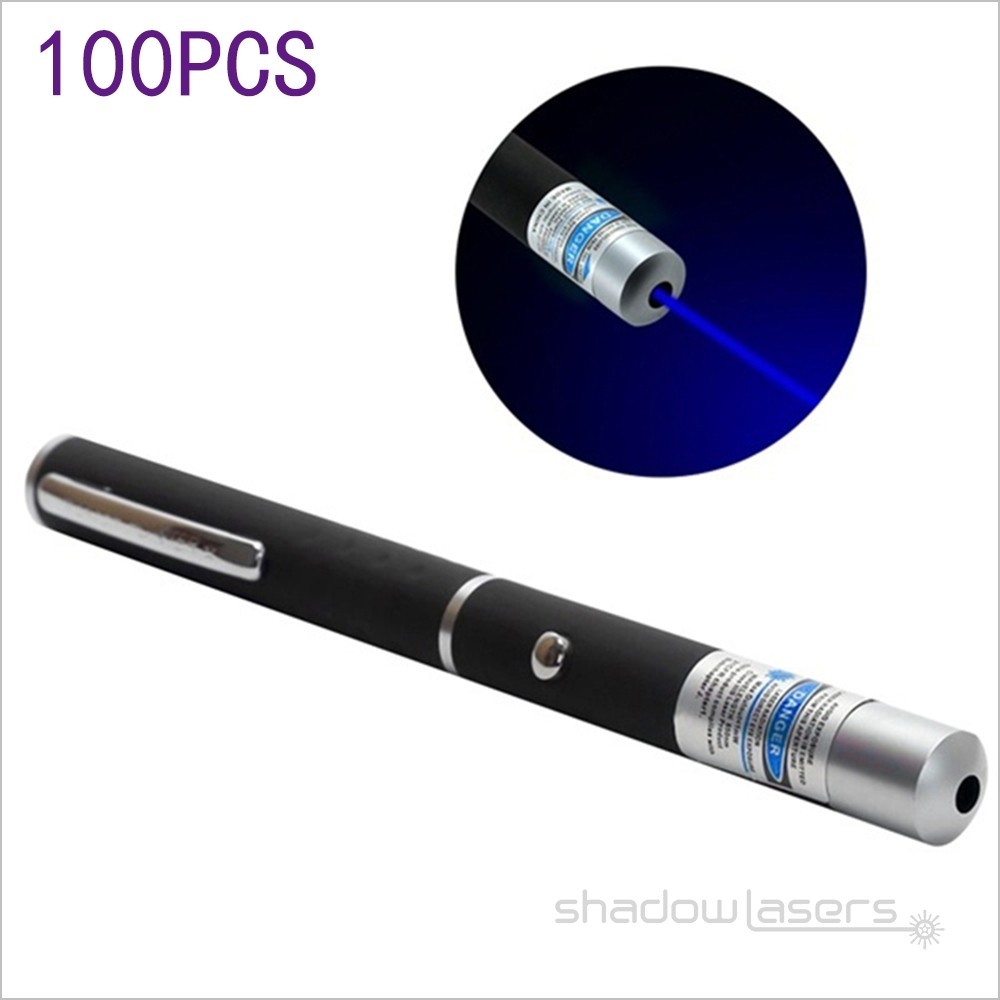 100PC Wholesale 5mW 405nm Purple Laser Pen Laser Beam Cat Teasing Pen Free DHL