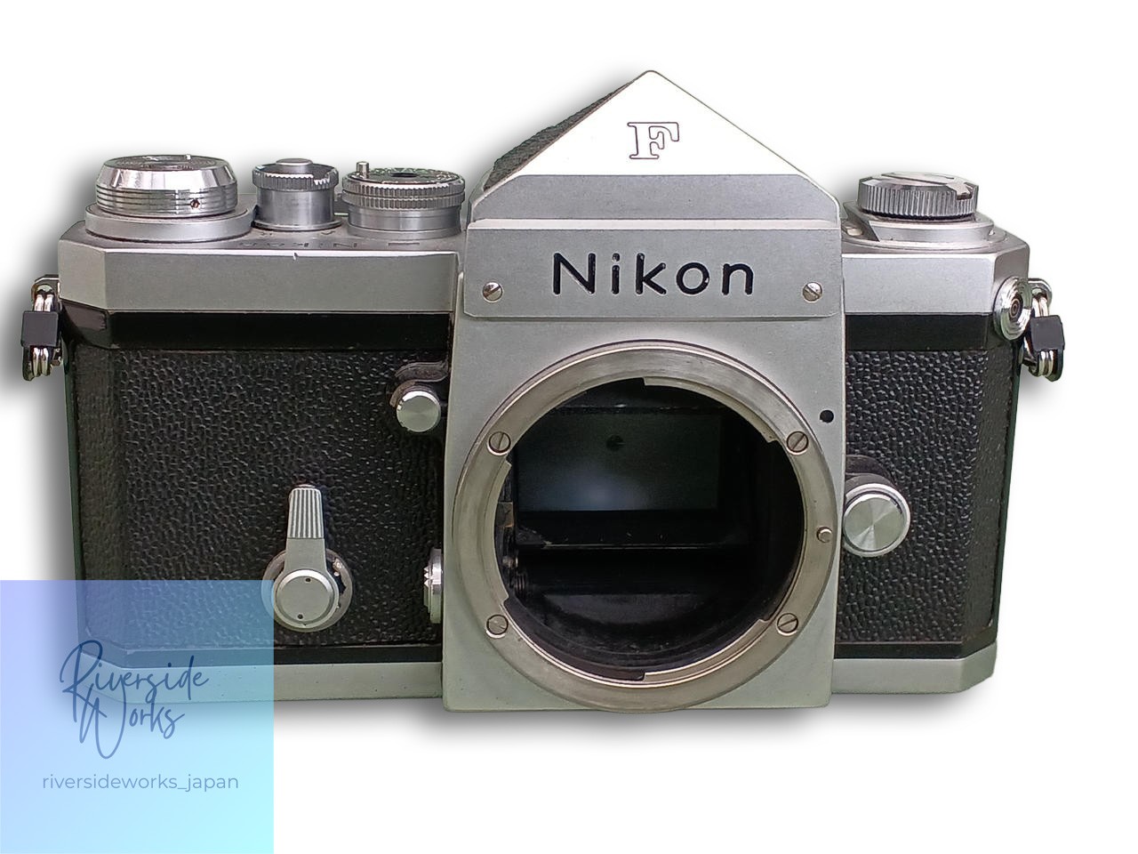 NIKON Film Camera F Late Model Eye Level Vintage Classic