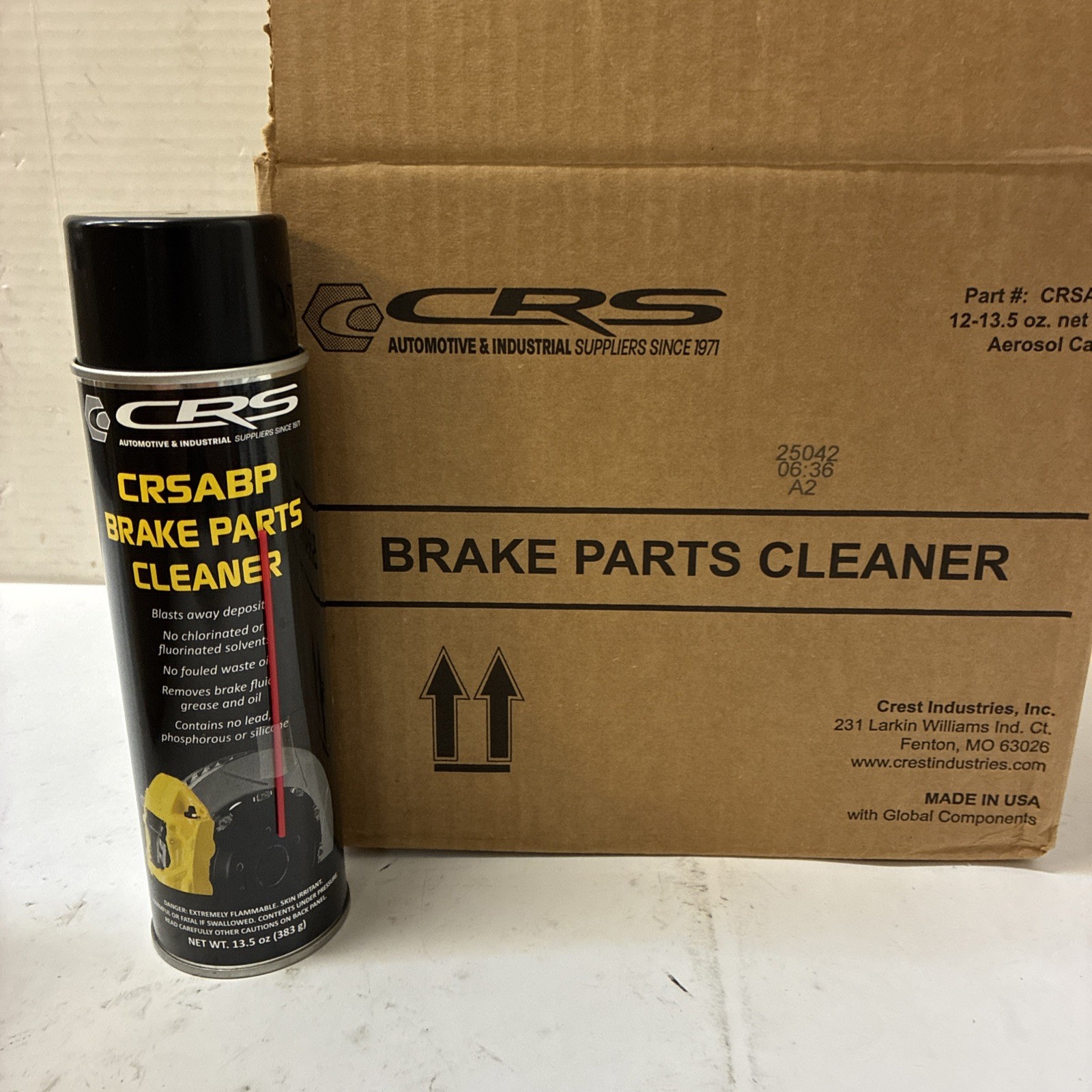 CRE CRSABP BRAKE PARTS CLEANER BOX OF 12