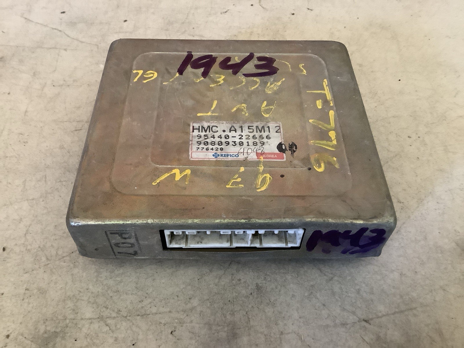 1997 Hyundai Accent Transmission Control Module 95440-22666
