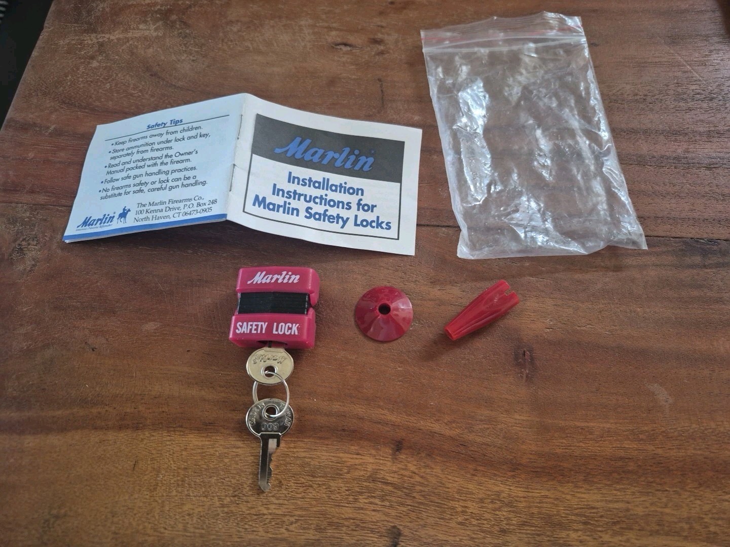 Marlin Firearm Gun Safety Lock New