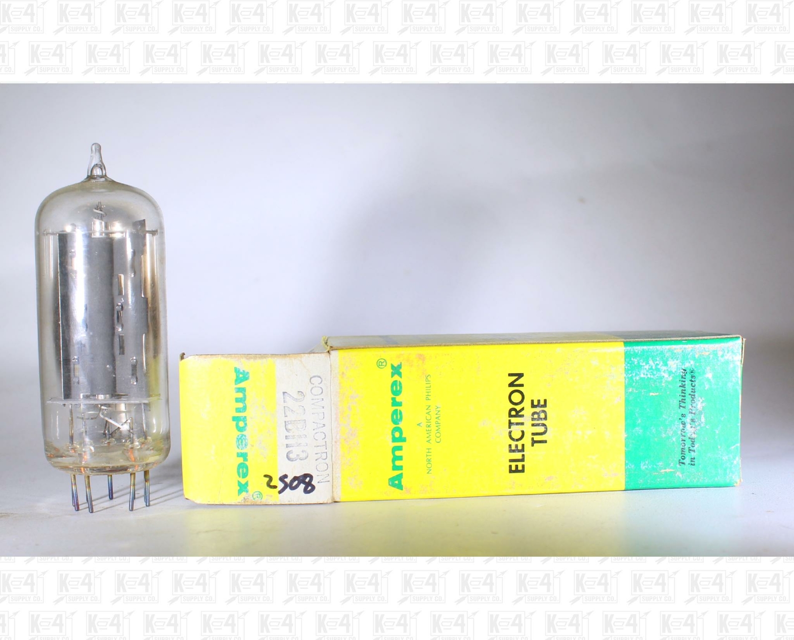 Amperex 22BH3 Vacuum Tube Made In USA NOS +Box