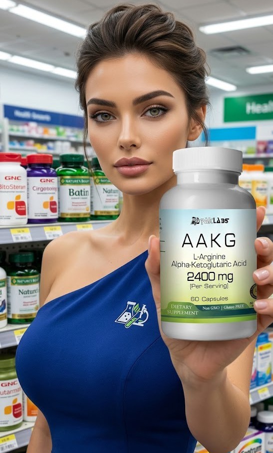 AKG Alpha Ketoglutaric Acid 2400mg Capsules serving - USA Deal