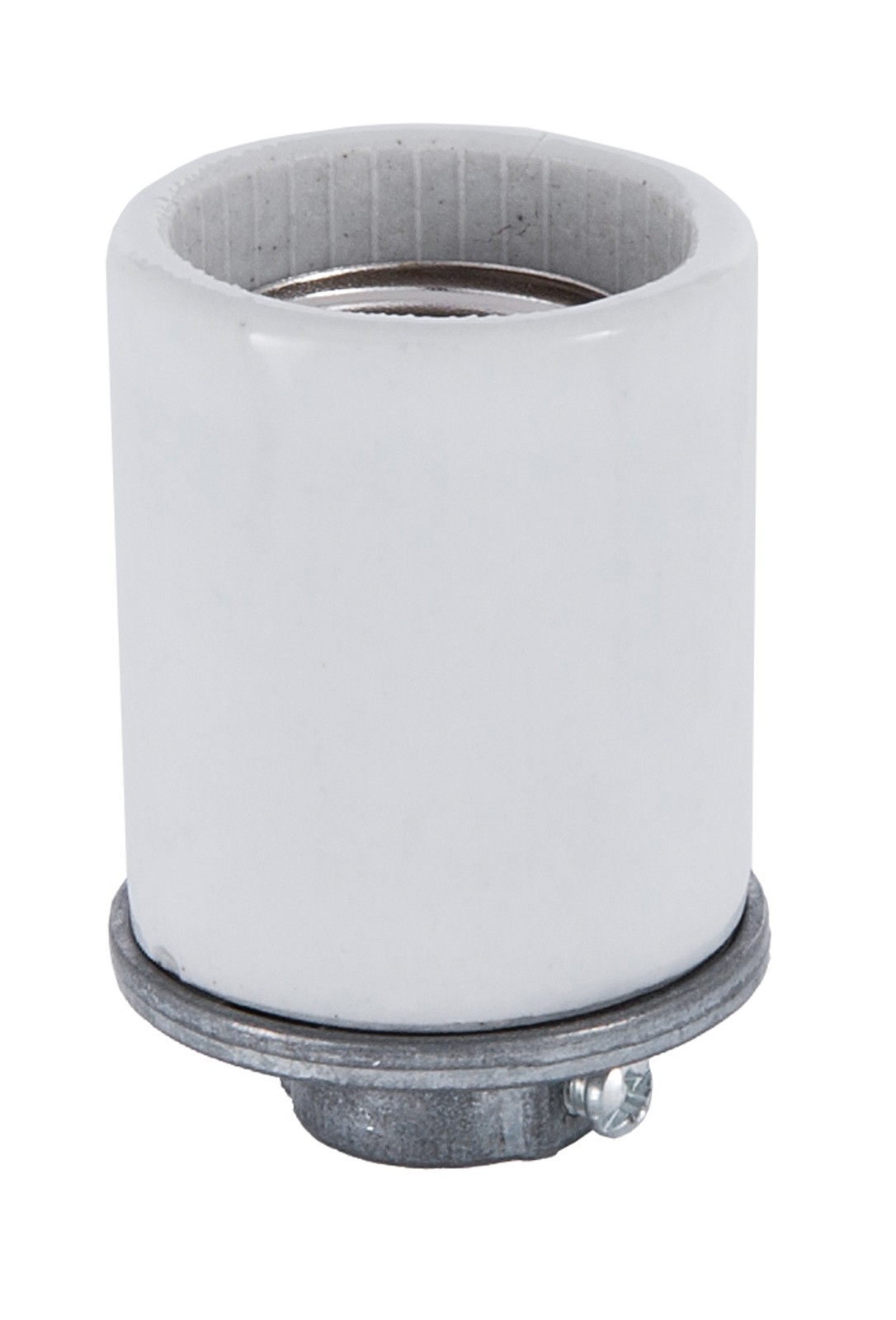 B&P Lamp Porcelain Keyless Med. Base Socket with 1/4 IPS cap