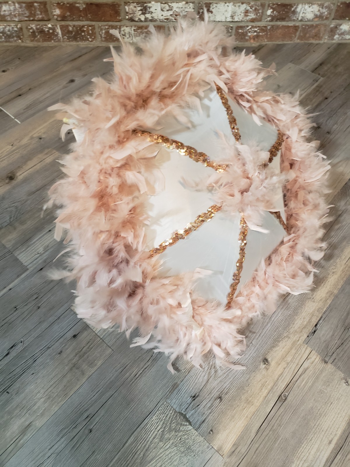 Umbrella Feather Trim New Orleans, Shade, Events,  Bachelorette, Pretty