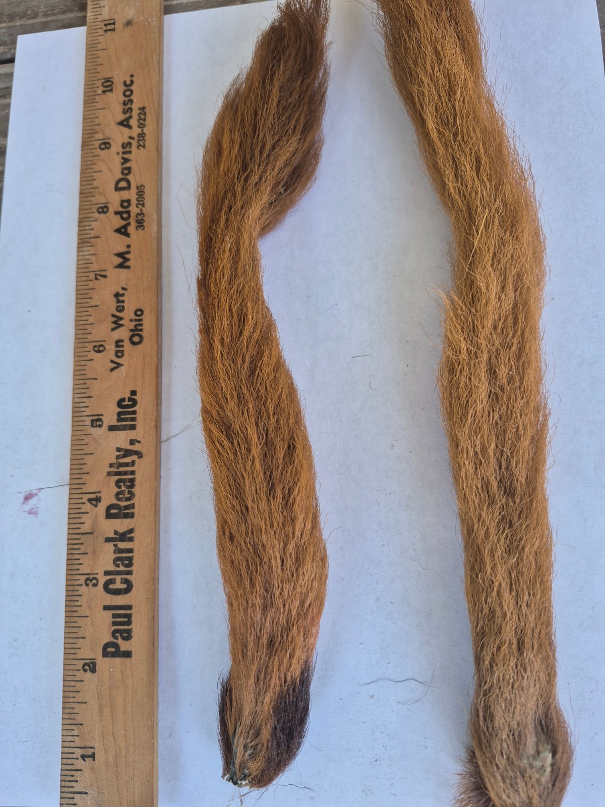 2pk Unknown Brand  calftails   Light Brown
