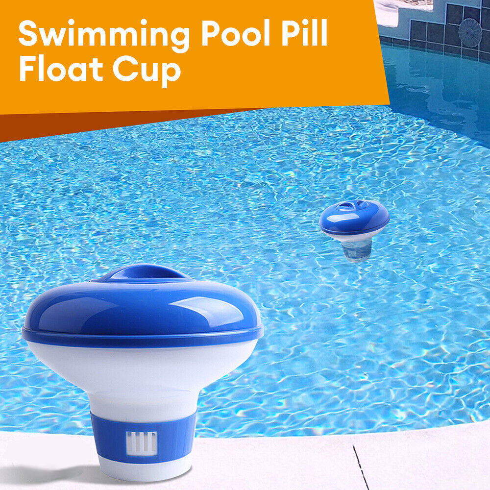 5" Pool Chlorine Dispenser Float For Tablets 1 & 1.5 Inch Chemical Swimming Spa