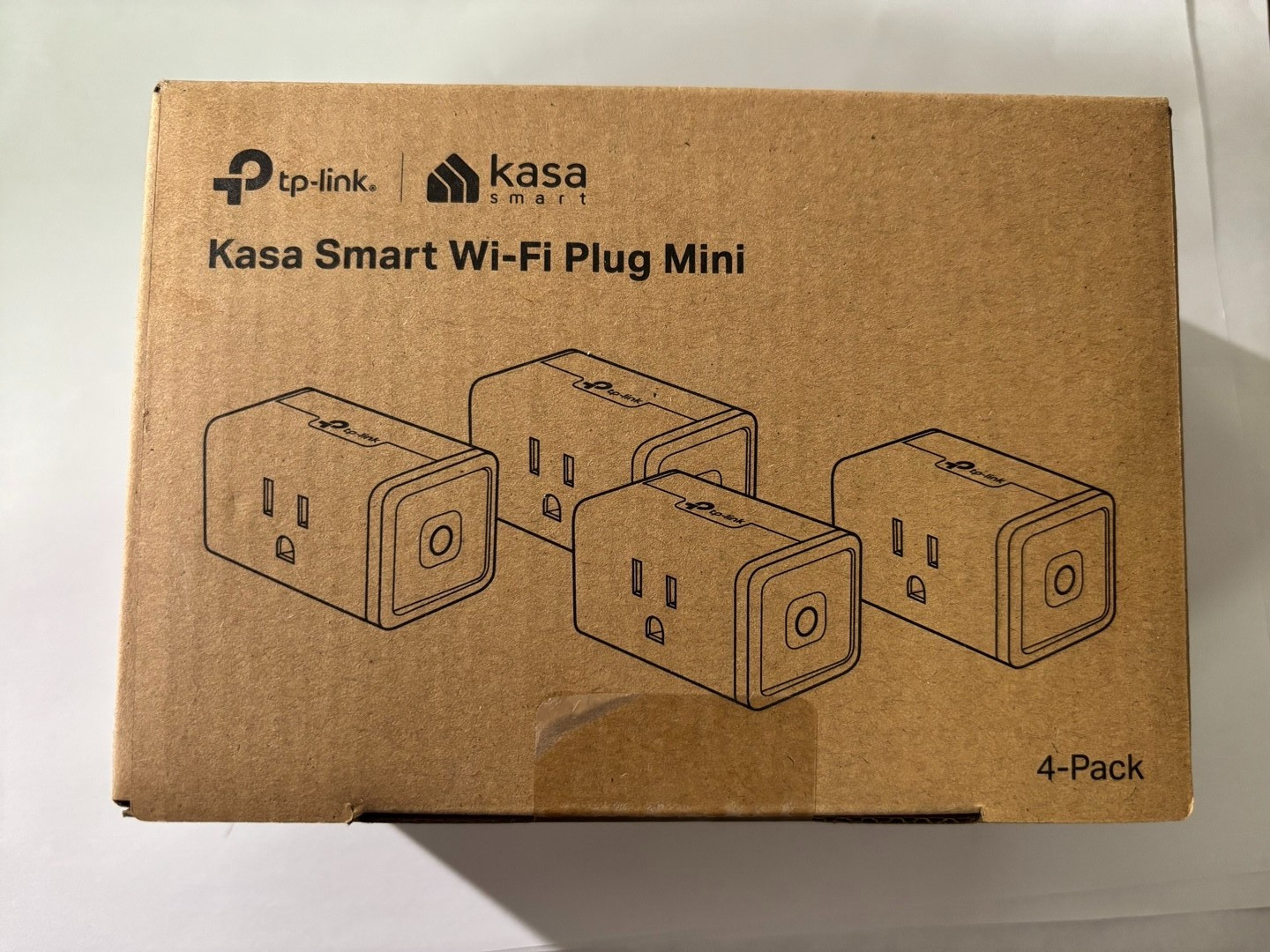 Kasa Smart Wi-Fi Plug Mini by TP-Link (4-Pack) HS103P4 Hardly Used[15]