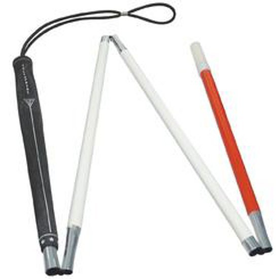 Reizen Tech 4 Section Aluminum Folding Cane