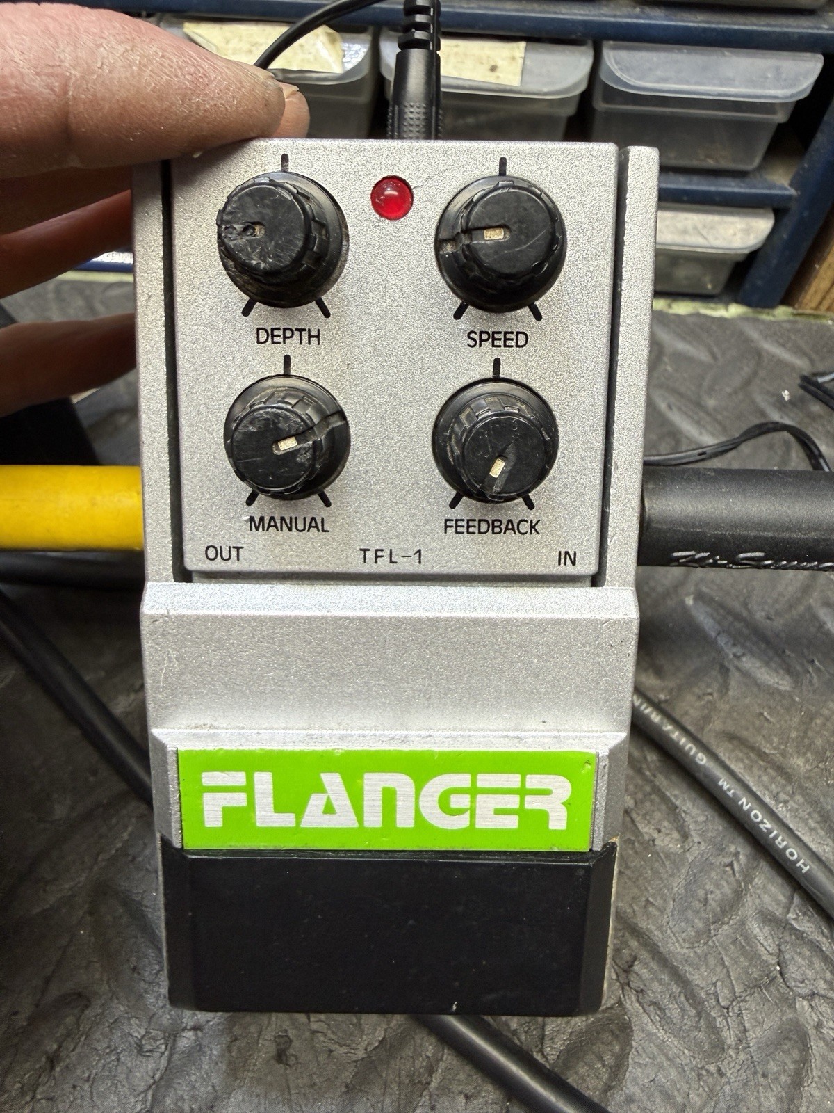 Tokai Flanger Vintage Guitar Effect Pedal Made In Japan 1980s