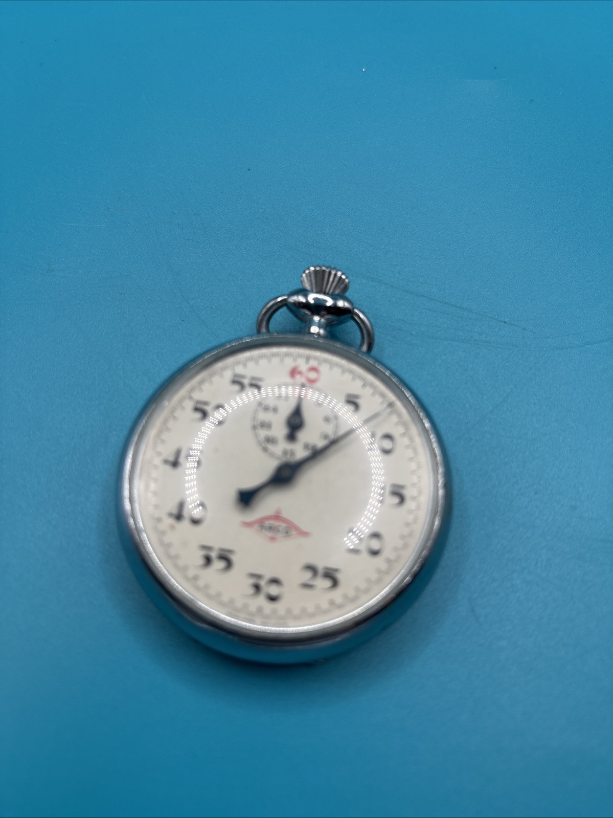 Swiss Made Arco Mechanical Wind Up Vintage Stop Watch Works
